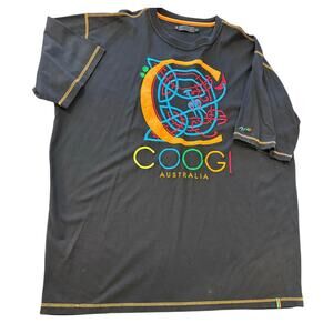 COOGI Australia Embroidered Logo Tee T-Shirt size 4XL **as is**
